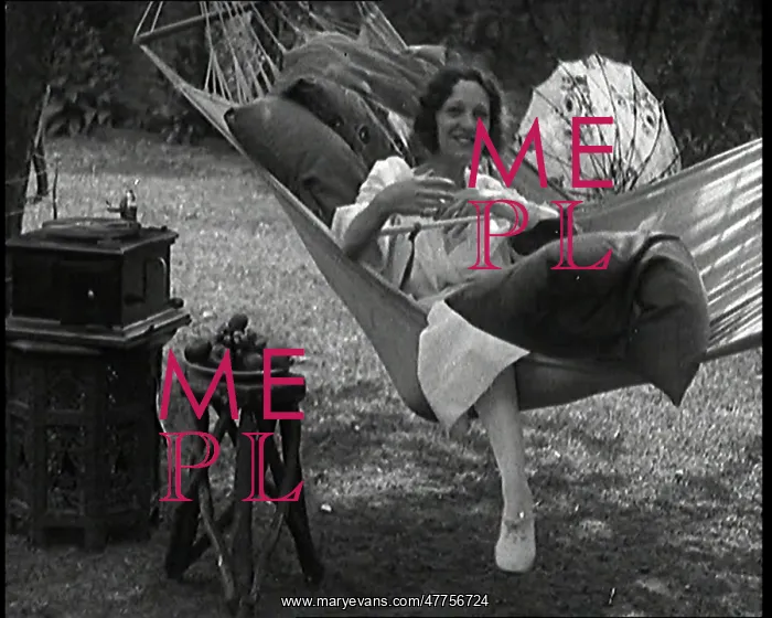 : The Actress Gertrude Lawrence Lying in a Hammock : The Actress Gertrude Lawrence Lying in a Hammock