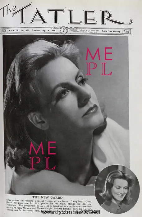 : Actress Greta Garbo : Actress Greta Garbo