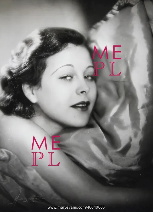 : Actress Hedy Lamarr : Actress Hedy Lamarr
