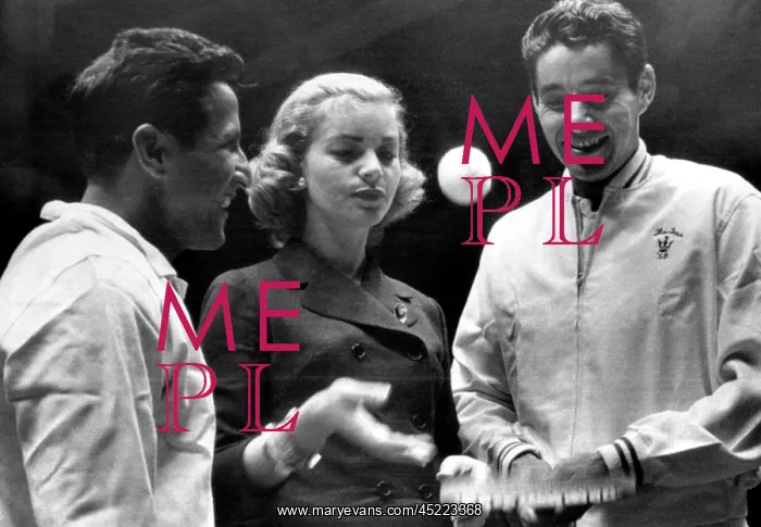 : Actress Lauren Bacall serves up ball to ? : Actress Lauren Bacall serves up ball to ?