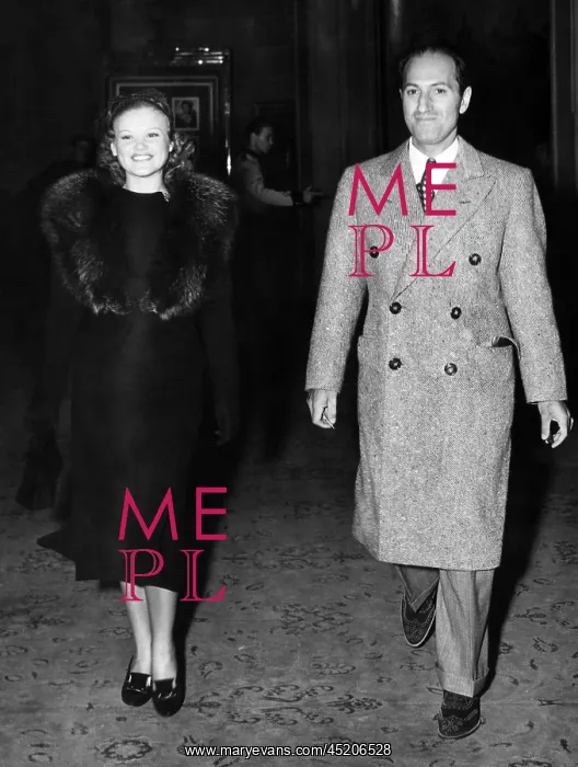 : Actress Simone Simon and Composer George ? : Actress Simone Simon and Composer George ?