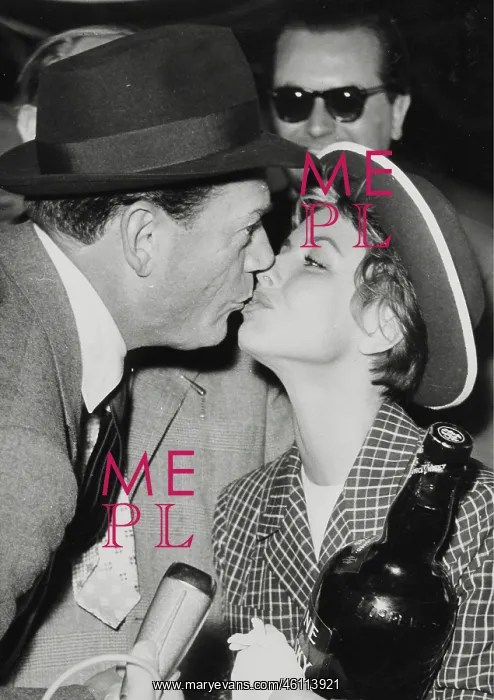 : The actress Sonja Ziemann and actor Eddie Constantine on : The actress Sonja Ziemann and actor Eddie Constantine on