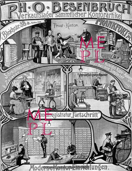 : Advertisement around 1900 : Advertisement around 1900