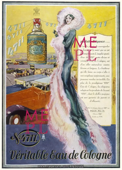 : Advert for 4711 Cologne 1931 : Advert for 4711 Cologne 1931