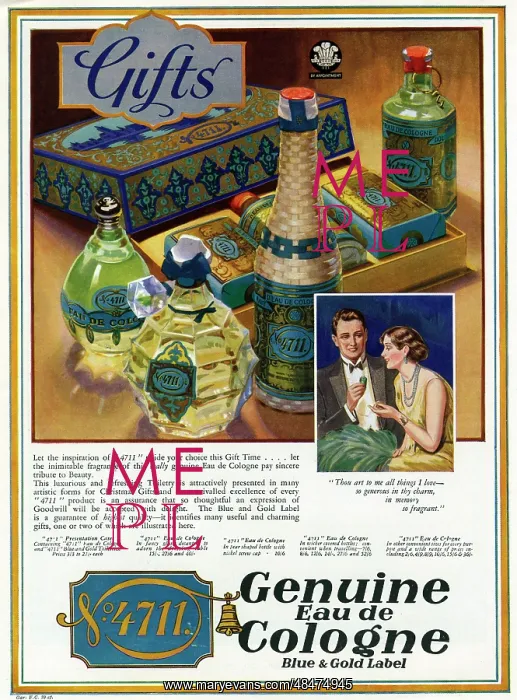  : Advertisement for 4711 Eau de Cologne