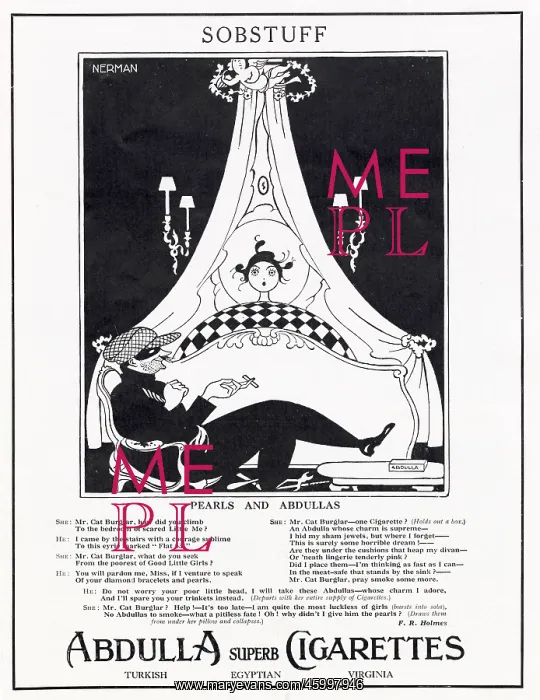  : Advert for Abdulla Cigarette 1926