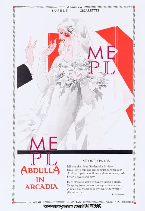  : Advert for Abdulla cigarettes, 1926