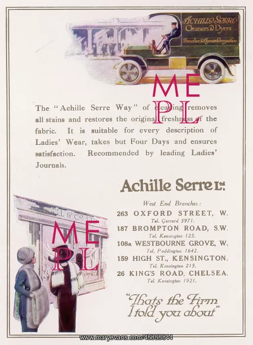  : ADVERT / ACHILLE SERRE