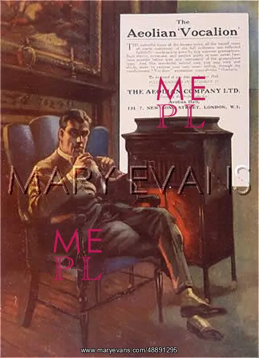: Advert for Aeolian Volcalion 1918 : Advert for Aeolian Volcalion 1918