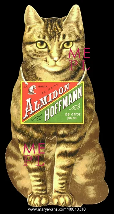 : Advertisement for Almidon Hoffmann pure rice starch : Advertisement for Almidon Hoffmann pure rice starch
