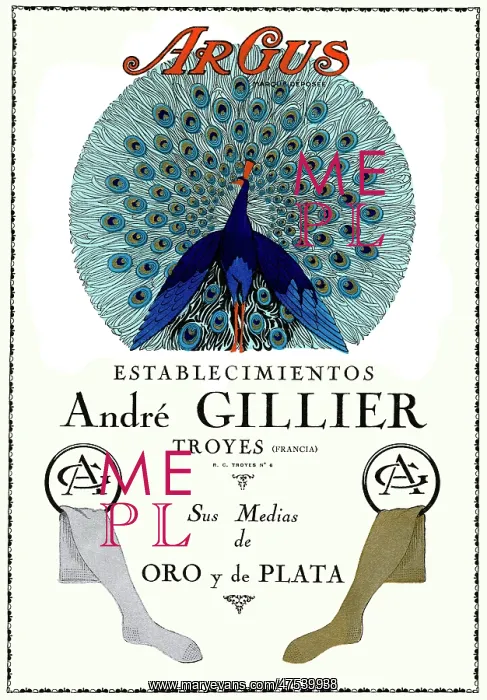 : Advert for Andre Gillier stockings : Advert for Andre Gillier stockings