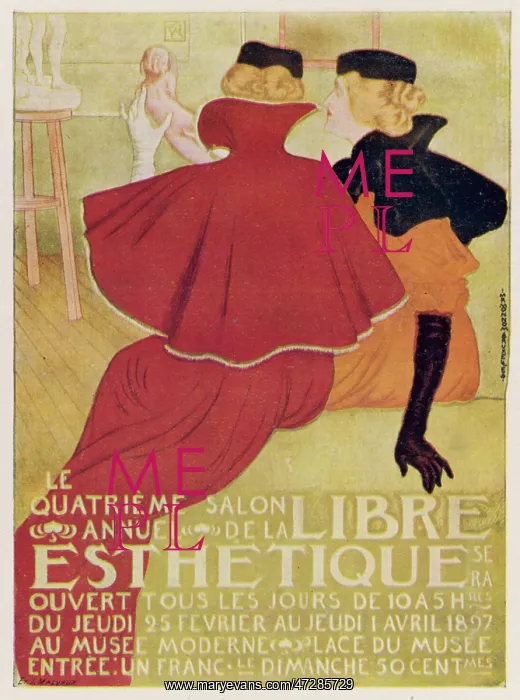 : ADVERT / ART BELGIUM 1897 : ADVERT / ART BELGIUM 1897