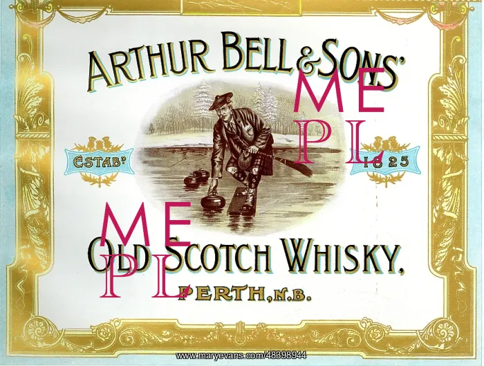 : Advert, Arthur Bell & Sons, Old Scotch Whisky, Perth : Advert, Arthur Bell & Sons, Old Scotch Whisky, Perth