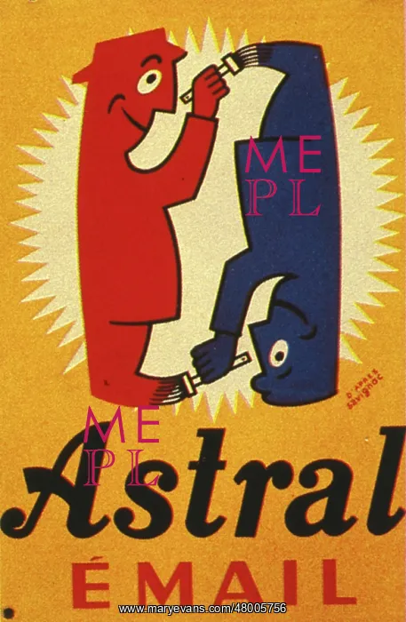 : Advertisement for Astral enamel paint : Advertisement for Astral enamel paint
