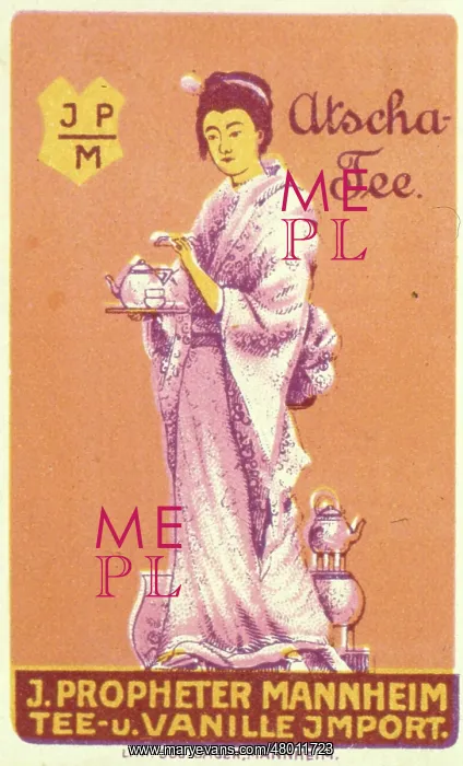 : Advertisement for Atscha Tea : Advertisement for Atscha Tea
