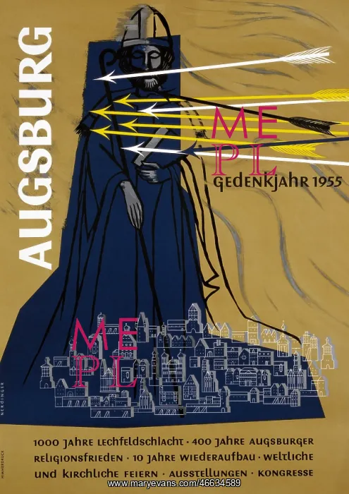 : advertising, Augsburg, Germany, commemorative : advertising, Augsburg, Germany, commemorative