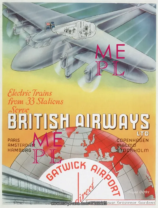 : Advertisement - BA from Gatwick : Advertisement - BA from Gatwick