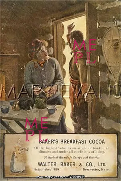 : ADVERT / BAKER'S COCOA : ADVERT / BAKER'S COCOA