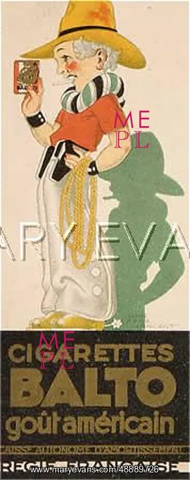  : ADVERT / BALTO CIGS 1925