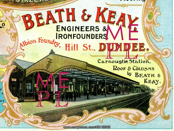 : Advert, Beath & Keay, Engineers, Dundee, Scotland : Advert, Beath & Keay, Engineers, Dundee, Scotland