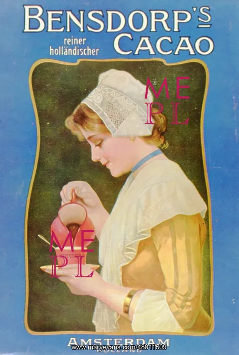 : Advertisement for Bensdorp's cocoa : Advertisement for Bensdorp's cocoa