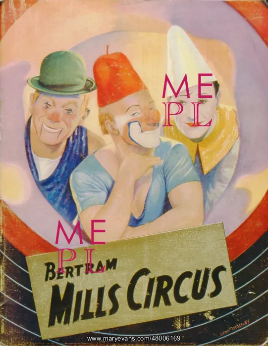 : Advertisement for Bertram Mills Circus : Advertisement for Bertram Mills Circus