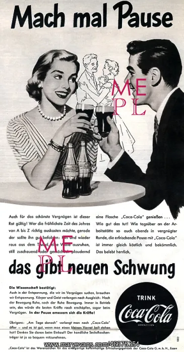 : advertising, beverages, Coca Cola, Mach mal Pause : advertising, beverages, Coca Cola, Mach mal Pause