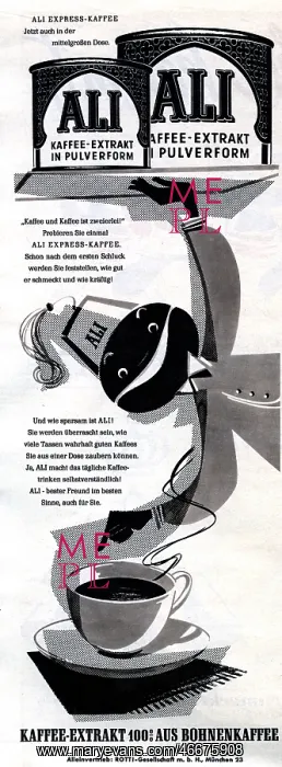 : advertising, beverages, coffee, Ali Kaffee Extrakt : advertising, beverages, coffee, Ali Kaffee Extrakt