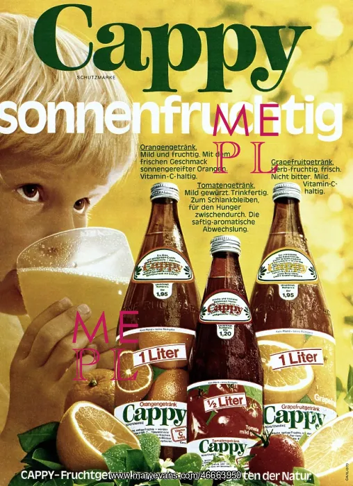 : advertising, beverages, juice, Cappy fruit juice : advertising, beverages, juice, Cappy fruit juice