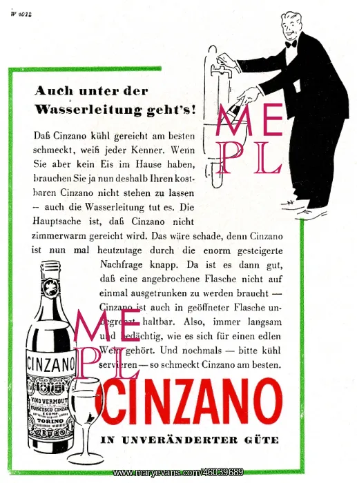 : advertising, beverages, Vermouth, Cinzano : advertising, beverages, Vermouth, Cinzano