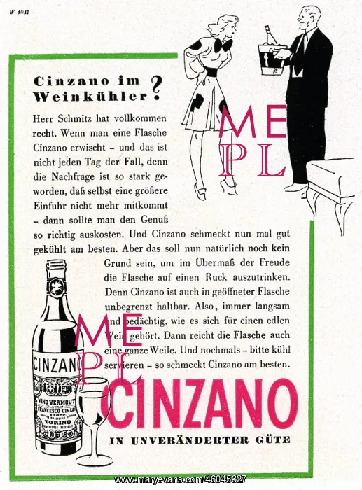 : advertising, beverages, Vermouth, Cinzano : advertising, beverages, Vermouth, Cinzano
