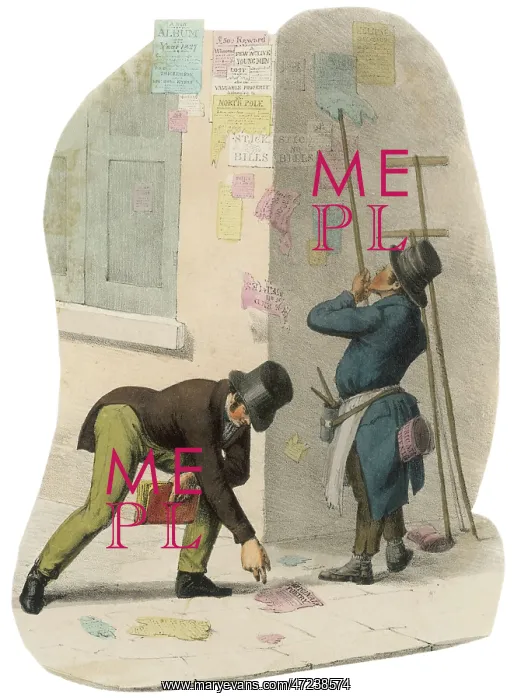: ADVERT / BILL POSTER 1827 : ADVERT / BILL POSTER 1827
