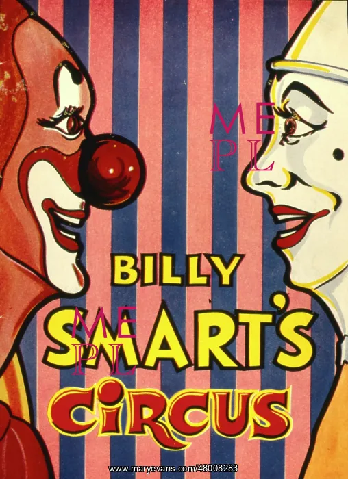 : Advertisement for Billy Smart's Circus : Advertisement for Billy Smart's Circus