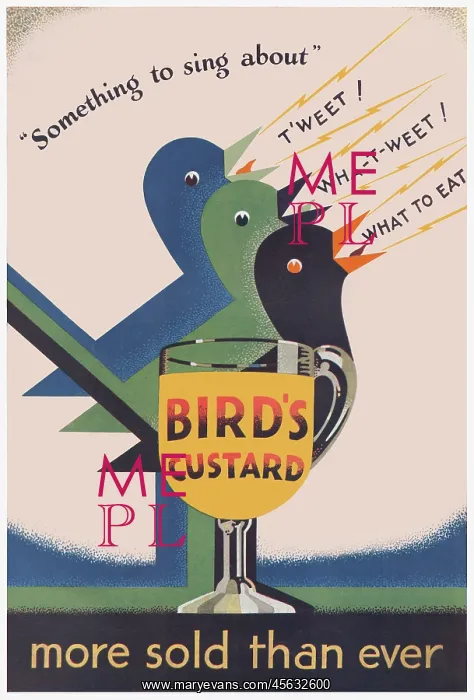 : Advertisement, Bird's Custard : Advertisement, Bird's Custard