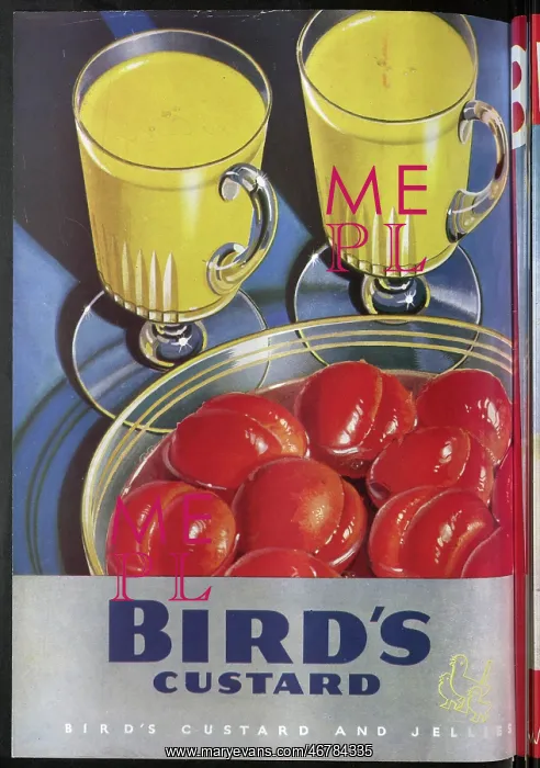 : Advert for Bird's Custard : Advert for Bird's Custard