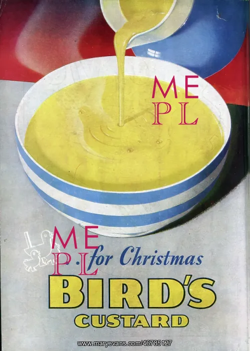 : Advert for Bird's Custard : Advert for Bird's Custard