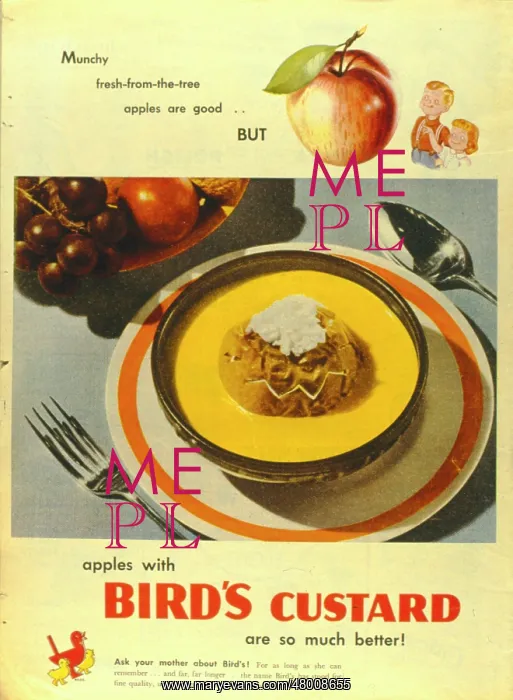  : Advertisement for Bird's Custard