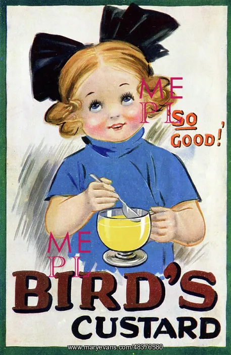 : Advert, Bird's Custard : Advert, Bird's Custard