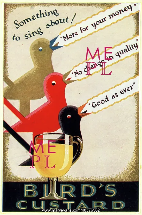 : Advert, Bird's Custard : Advert, Bird's Custard