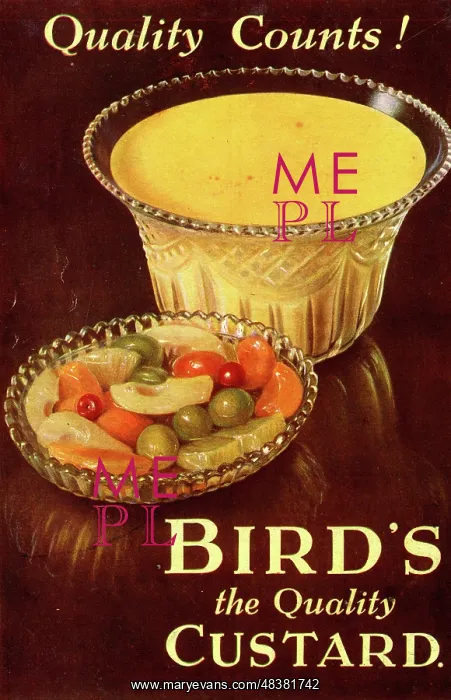 : Advert, Bird's Custard : Advert, Bird's Custard