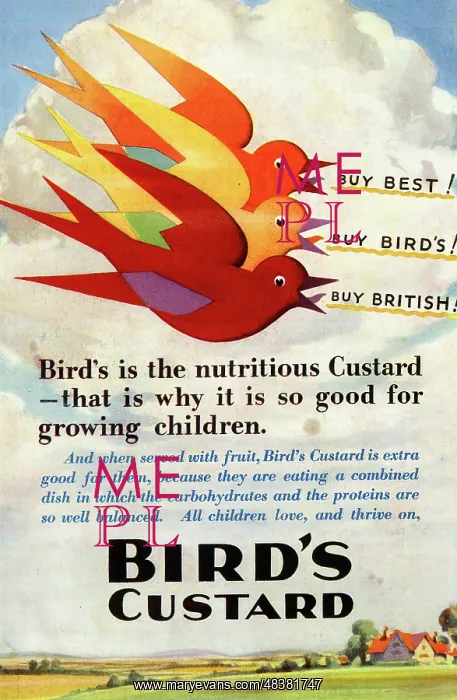 : Advert, Bird's Custard : Advert, Bird's Custard