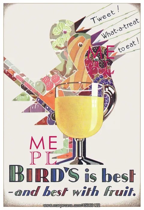 : Advertisement, Bird's Custard, Good Housekeeping : Advertisement, Bird's Custard, Good Housekeeping