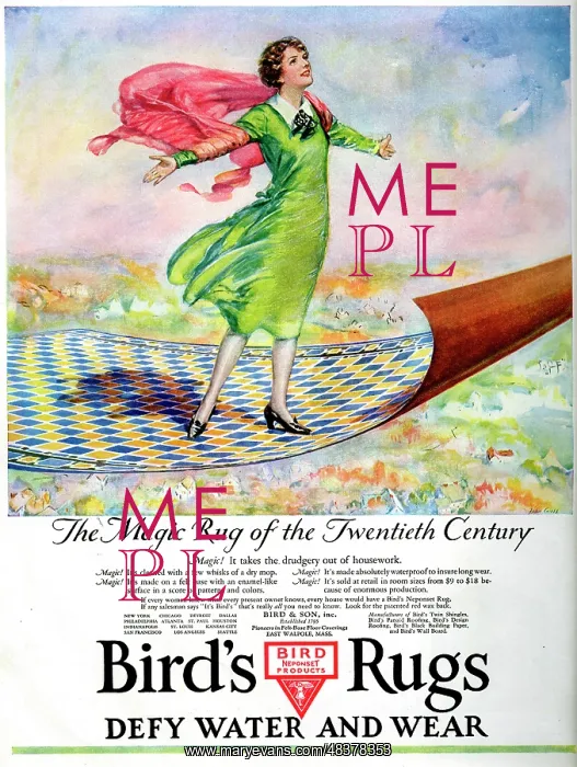 : Advertisement, Bird's Rugs : Advertisement, Bird's Rugs