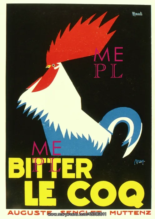 : Advertisement for Bitter Le Coq : Advertisement for Bitter Le Coq