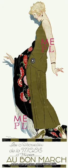  : Advert for Bon Marche 1920s