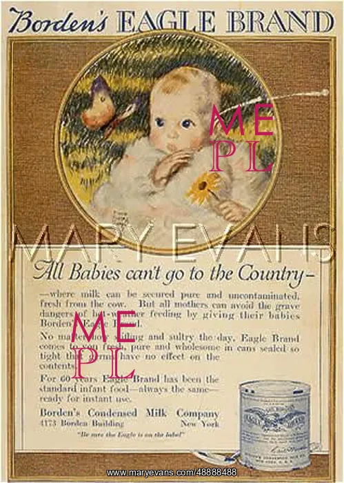 : ADVERT / BORDEN'S MILK : ADVERT / BORDEN'S MILK