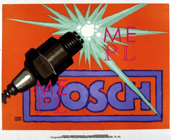  : Advertisement for the Bosch spark plug