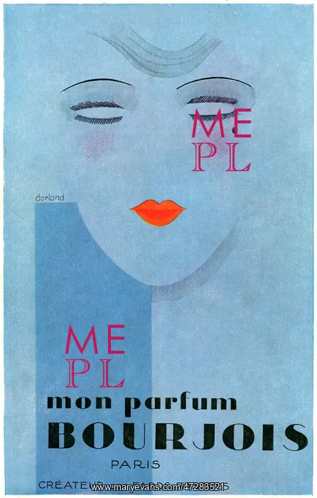 : ADVERT / BOURJOIS PERFUME : ADVERT / BOURJOIS PERFUME