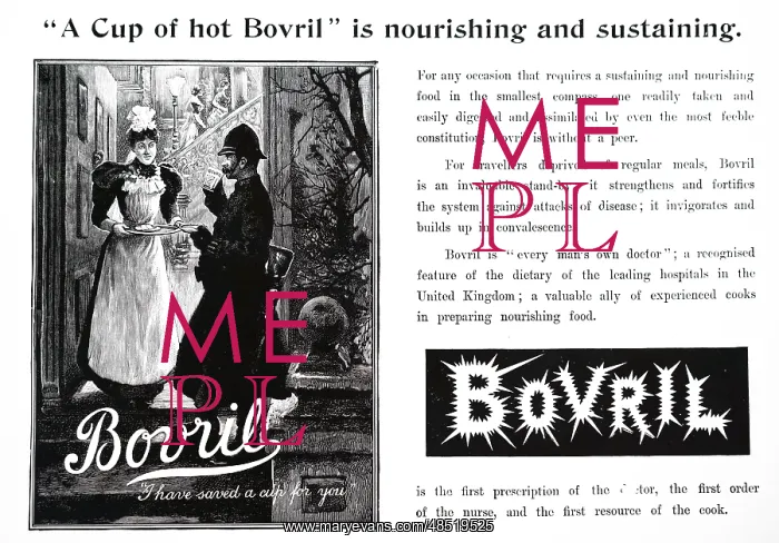  : An advertisement for Bovril