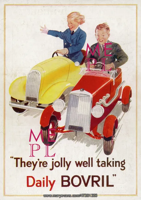 : ADVERT / BOVRIL / GIRL / BOY : ADVERT / BOVRIL / GIRL / BOY
